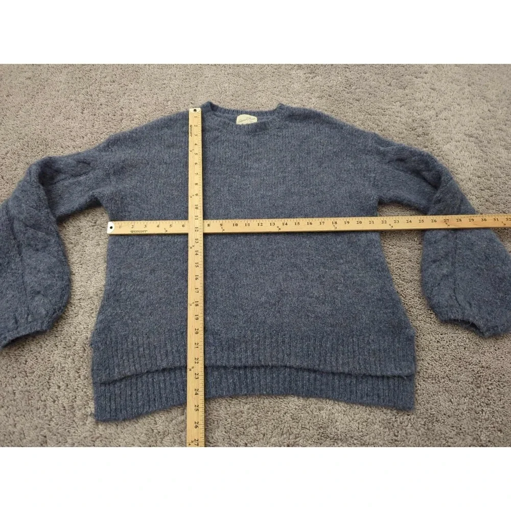Universal Thread Sweater Womens M Balloon Sleeve Knit Pullover Soft 9%‎ Alpaca